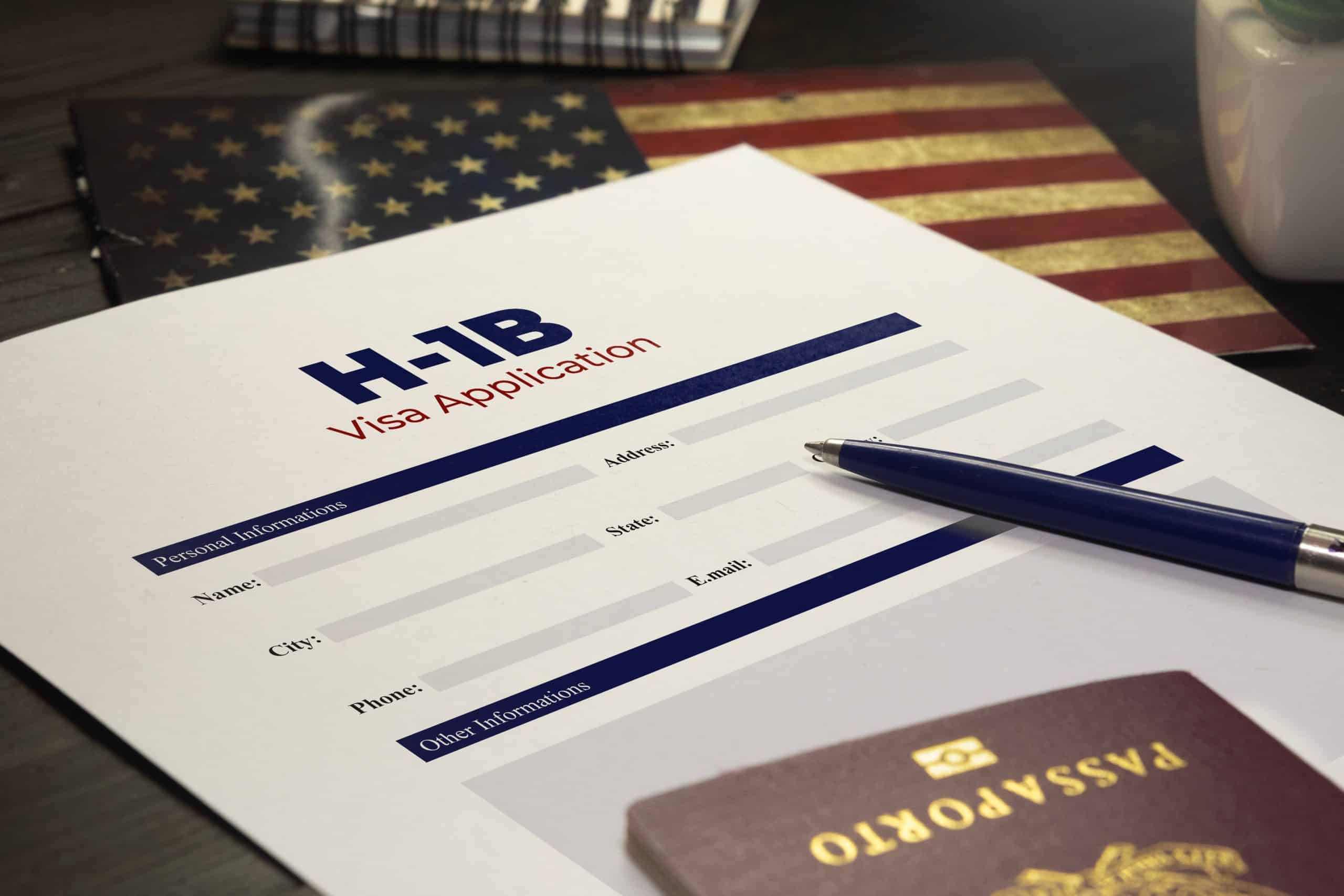 H1-B Visa Application Form